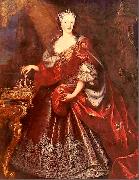 unknow artist Portrait of Elisabeth  de Lorraine oil painting on canvas